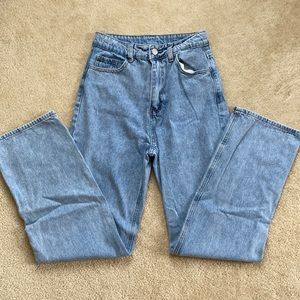 Shein Ultra High Rise Straight Leg Jeans
